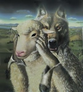Resultado de imagem para lobos e cordeiros